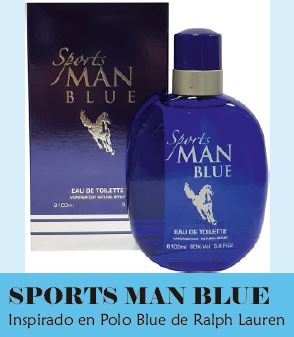 sports man blue